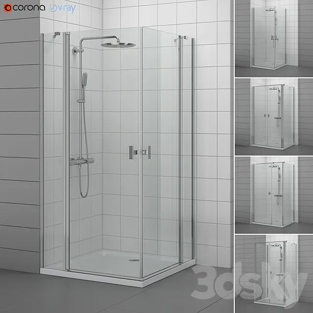 Radaway Showers | NES 1 3D Model