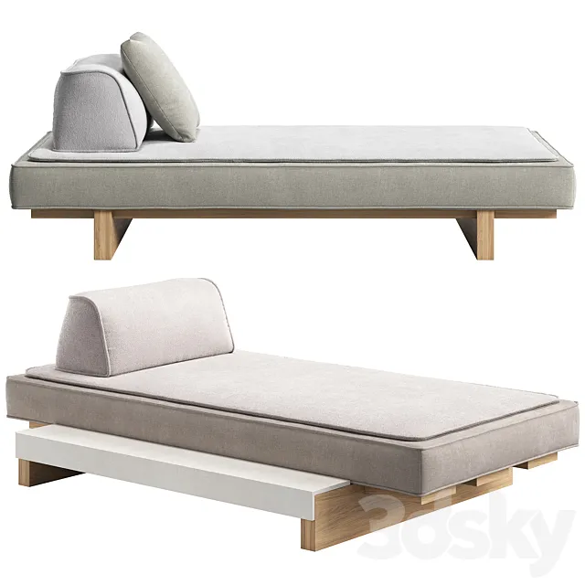 RAF Daybed by Piet Boon 3D Model