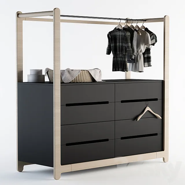 RAFA Kid Wardrobe 3D Model