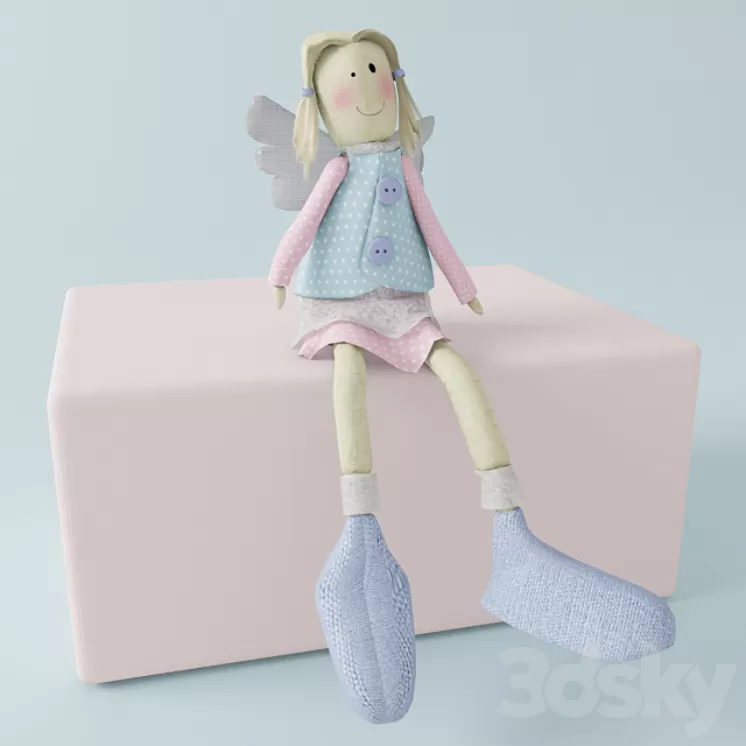 Rag Doll 3D Model