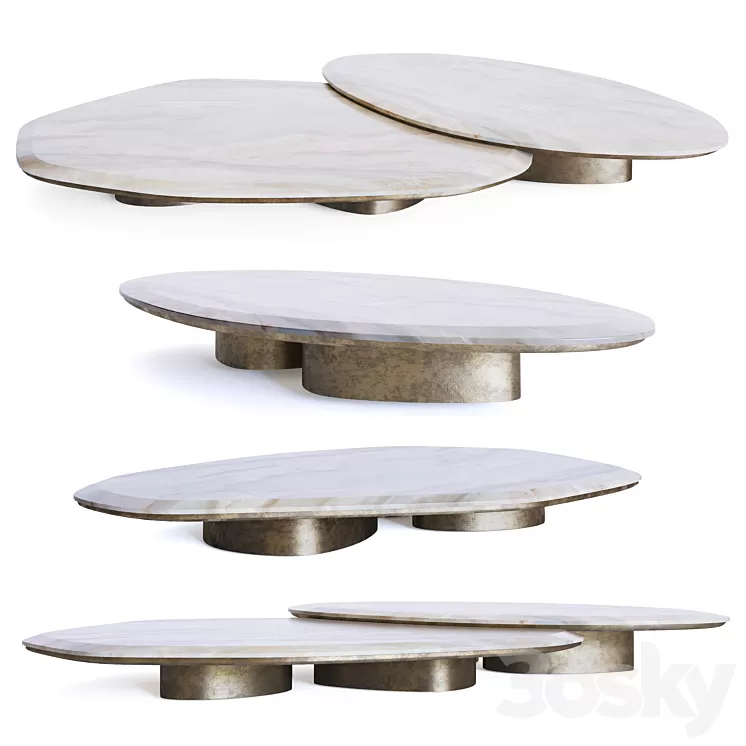 Ragali coffe tables 3D Model