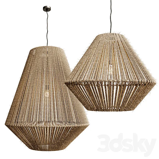 Rags Pendant Lamp 3DModel