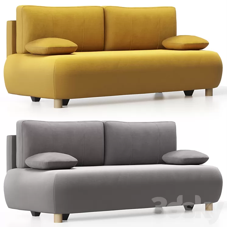 Railay sofa from divan.ru 3D Model Free