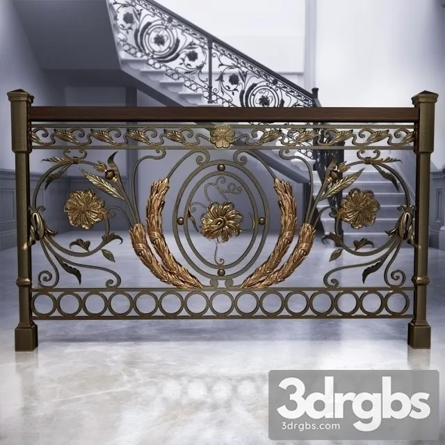 Railing 3D Model Free