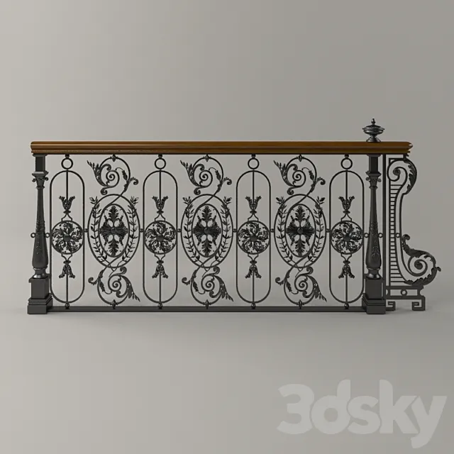 Rails forged classic 3DModel