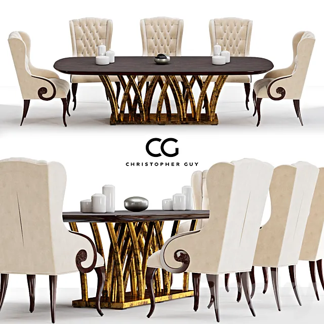 Rain Forest & Elysées by Christopher Guy 3DModel