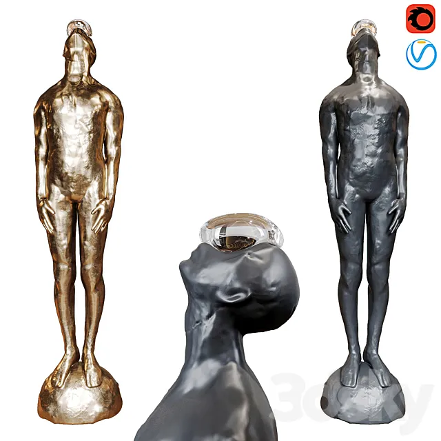 Rain Sculpture 3DModel