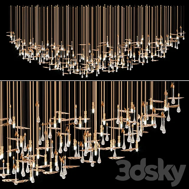 rainforest suspension 3D Model