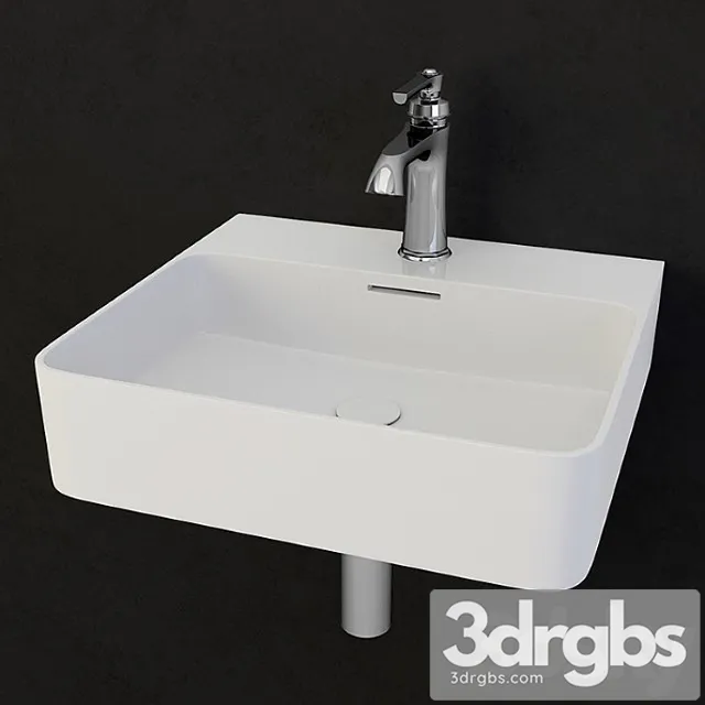 Rakovina Laufen Val 3D Model Free