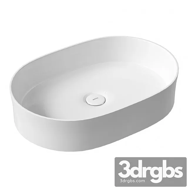 Rakovina Nakladnaia Bocchi Sottile Slim Line 1521 001 0125 3D Model Free