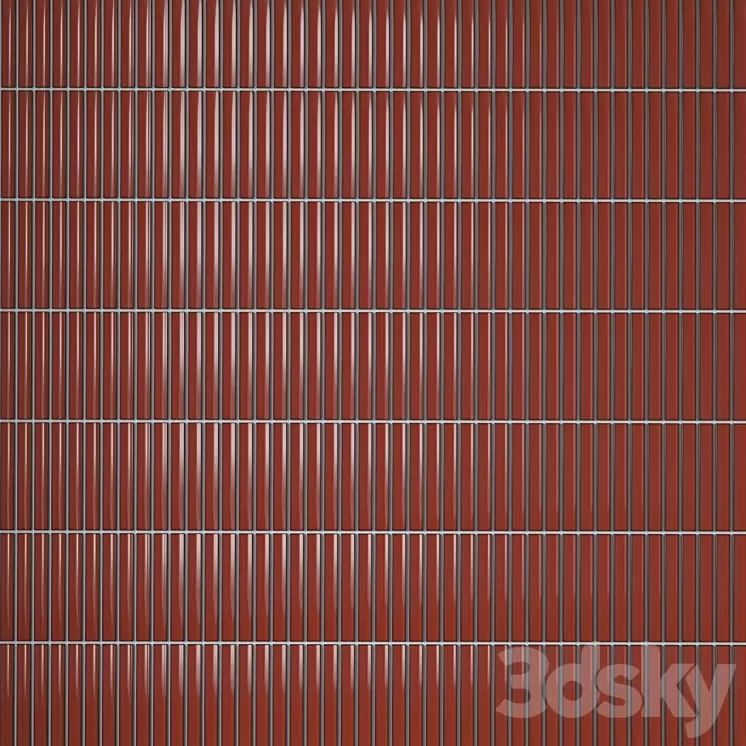 Raku Speckle Finger Mosaic set 2 3D Model Free