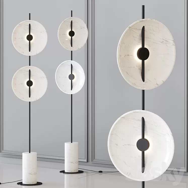 Rakumba Lighting Mito - Floor Lamp 3D Model Free