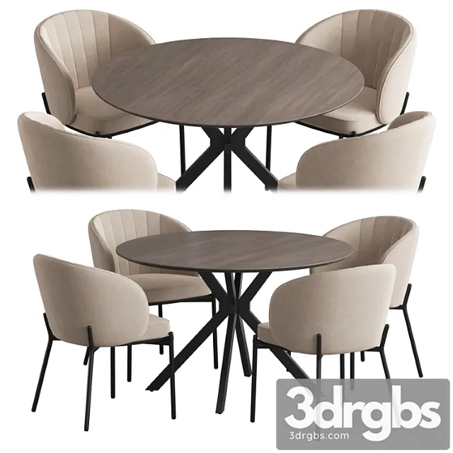 Ralf table cruz chair 2 Free Download
