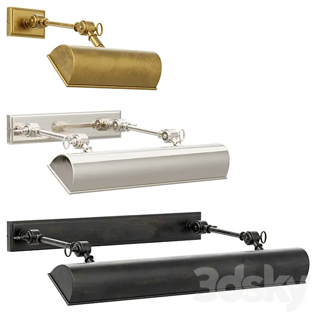 Ralph Lauren – Anette 9 16 24 inch Picture Light 3D Model