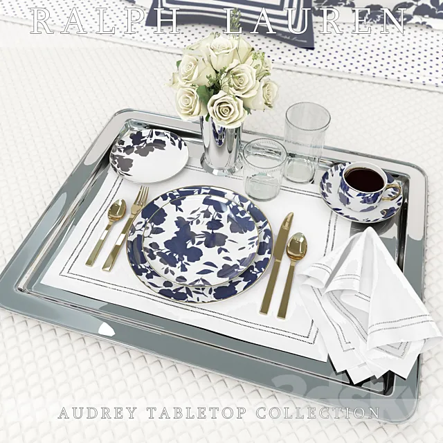 Ralph Lauren Audrey Tabletop 3DModel