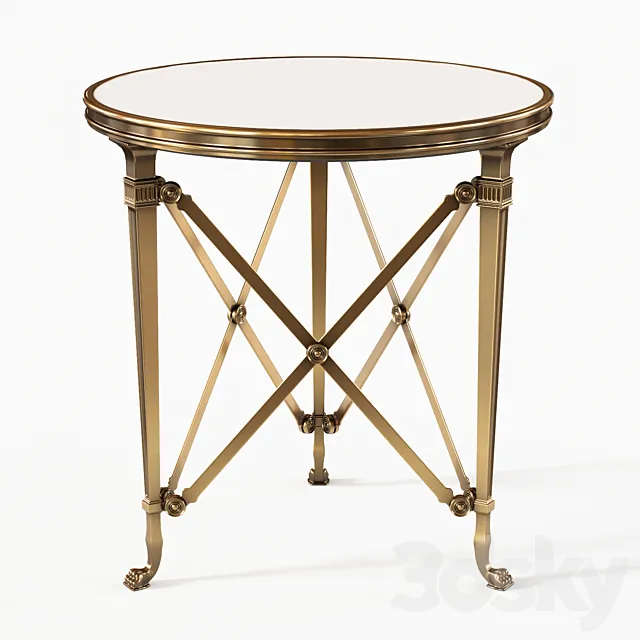 Ralph Lauren Cannes Gueridon Table 3D Model