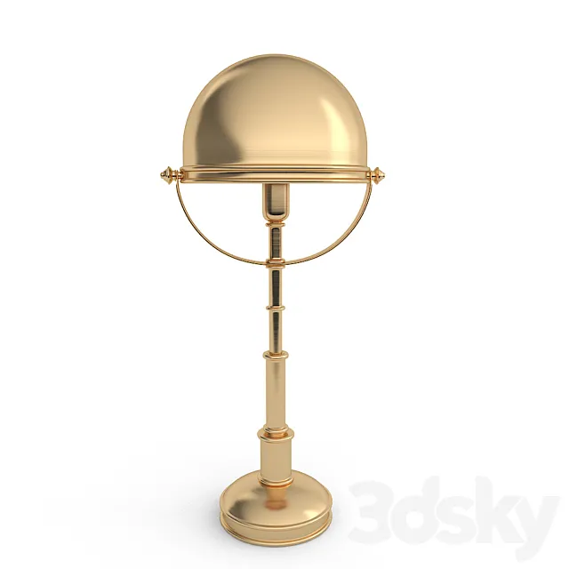 Ralph Lauren Carthage Helmet Head Lamp 3D Model