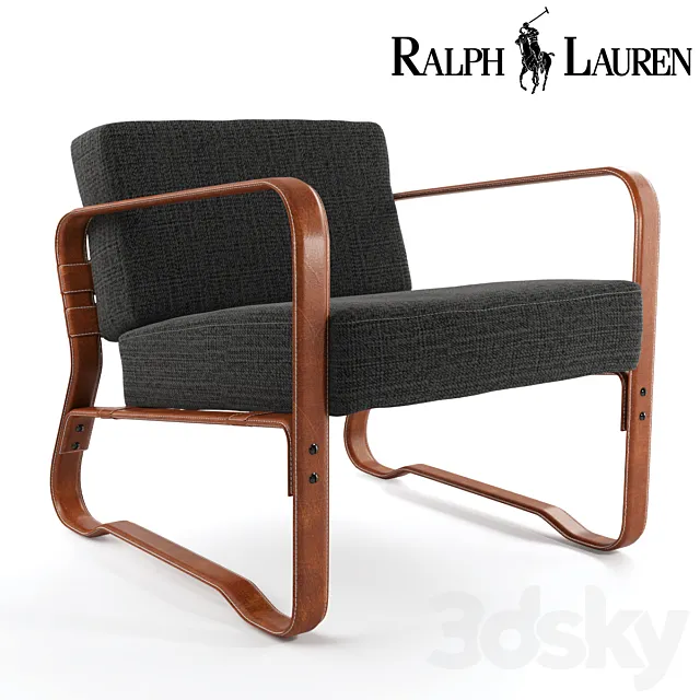 Ralph Lauren-CHAIR - SADDLE 3DModel