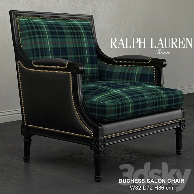 Ralph Lauren DUCHESS SALON CHAIR 3DModel