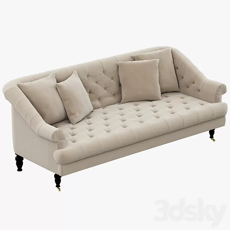 ralph lauren HIGGIN'S SOFA 3D Model