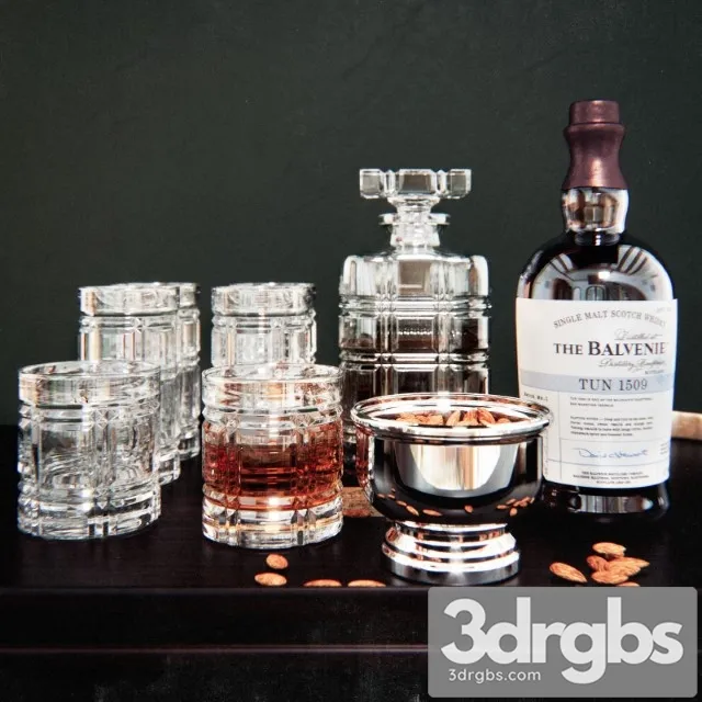 Ralph Lauren Home Set 3D Model Free