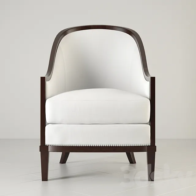 Ralph Lauren Mayfair Bergere Chair 3D Model
