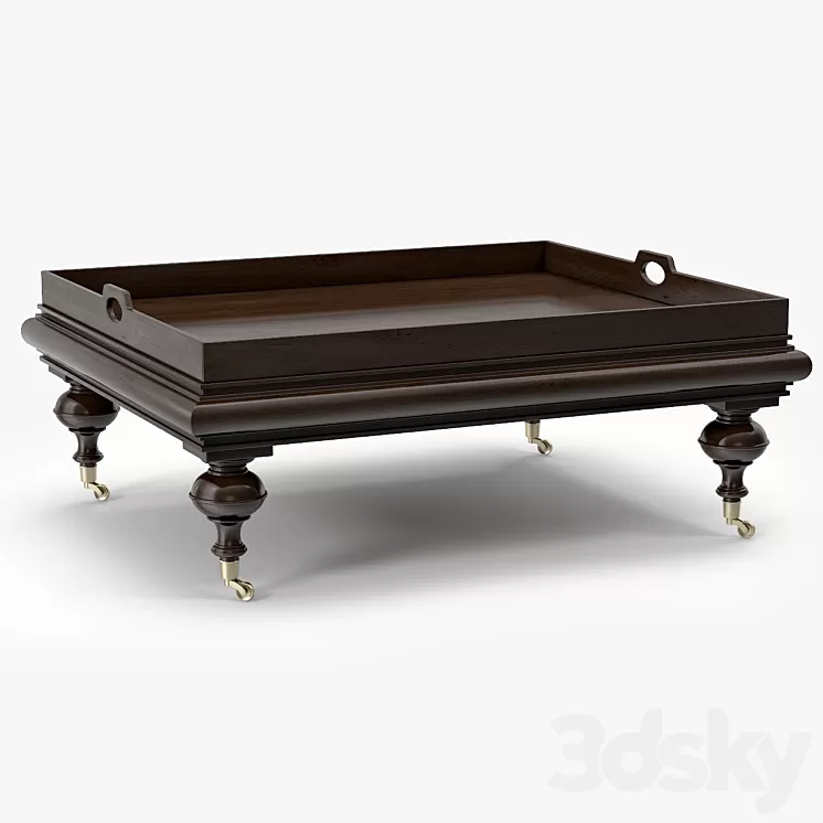 Ralph Lauren New Bohemian Cocktail Table 3D Model