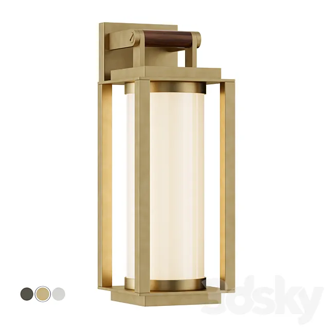 Ralph Lauren – Northport Bracketed Wall Lantern 3D Model