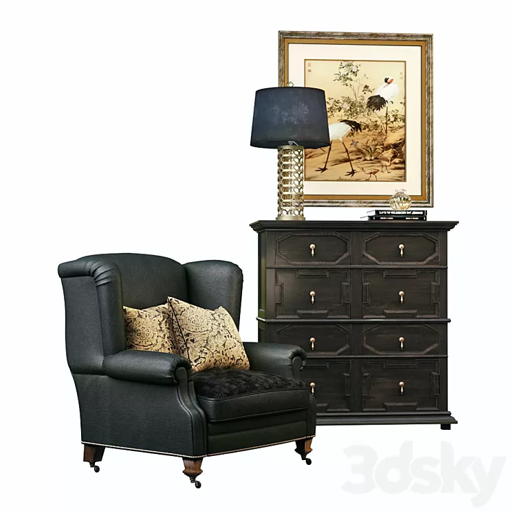 Ralph Lauren set_2 3D Model