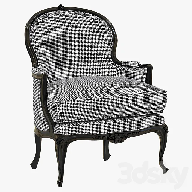 Ralph Lauren ST. GERMAIN OCCASIONAL CHAIR 3D Model