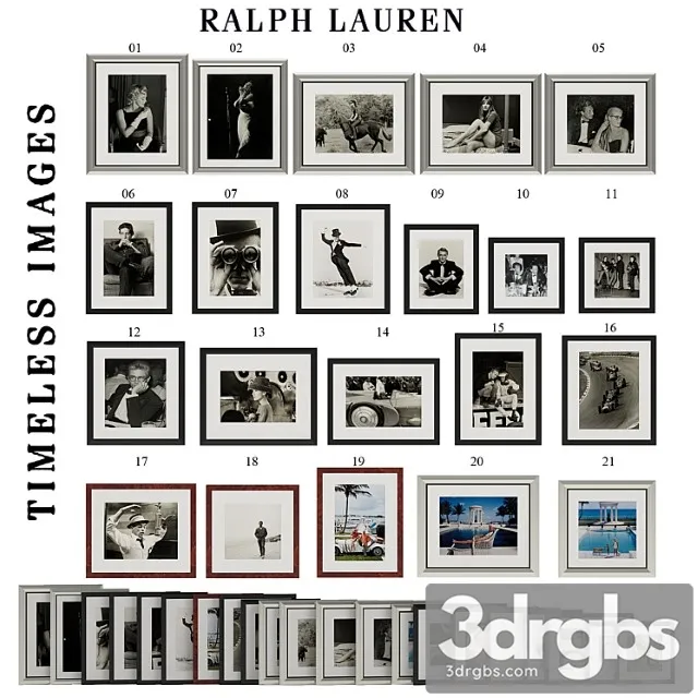 Ralph Lauren Timeless Images 3D Model Free