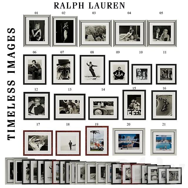 Ralph Lauren - Timeless Images 3D Model