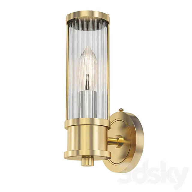 Ralph Lauren wall lamp Allen Single Sconce Brass 3DModel