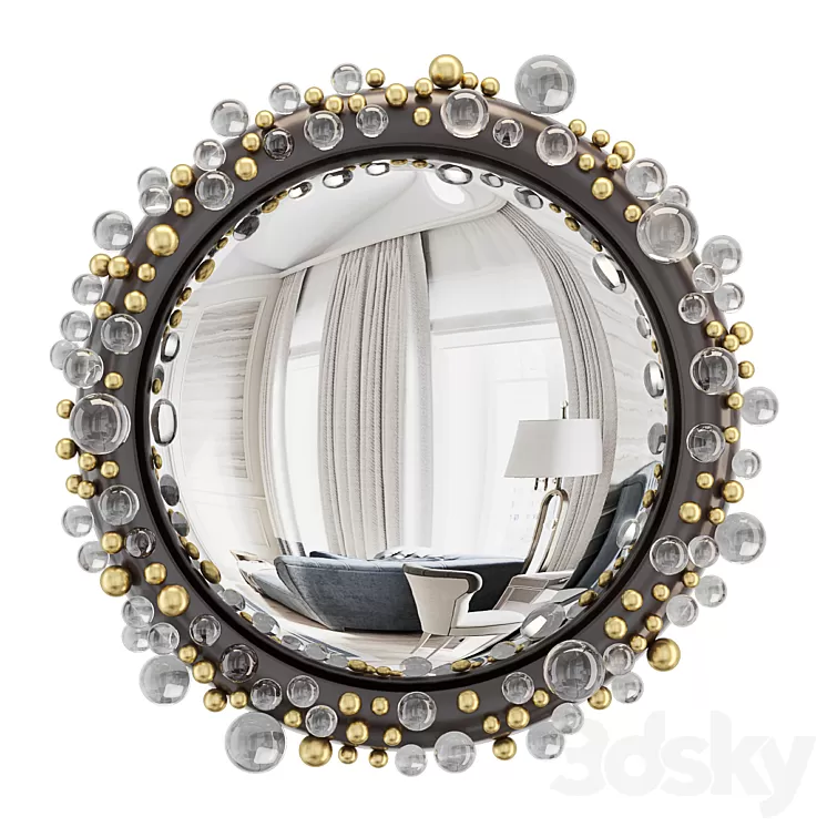 Ralph Pucci Herve Van der StraetenMiroir Fizzy 485 3D Model