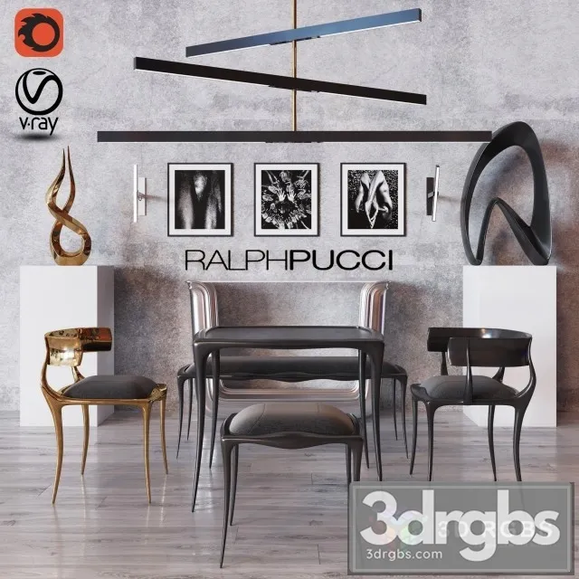 Ralph Pucci Set 3D Model Free
