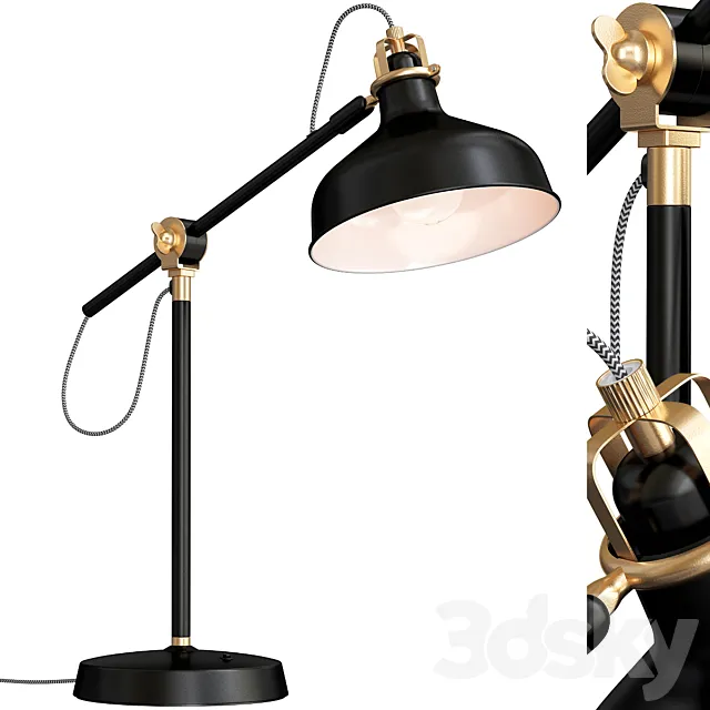 Ranarp Lamp Ikea 3D Model