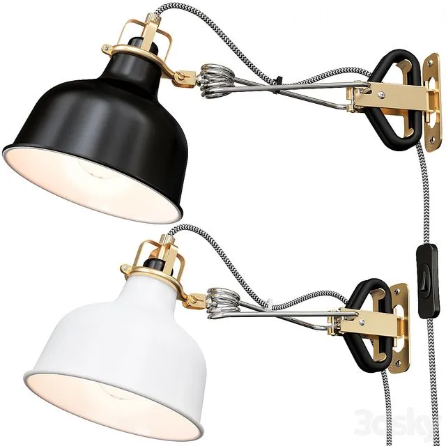 Ranarp Sconce Ikea 3D Model