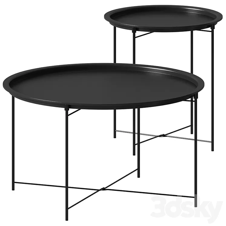 Randerup – Jysk – Coffee Tables 3D Model