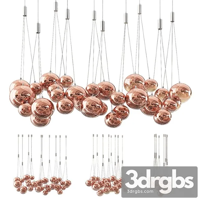 Random suspension lighting