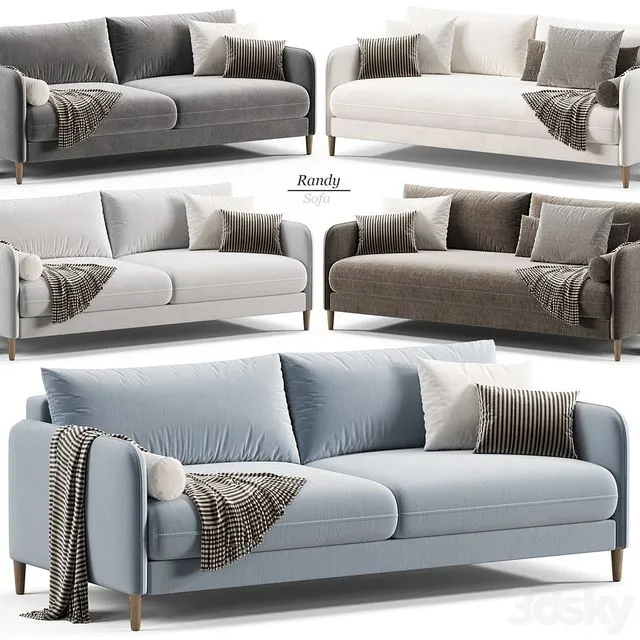 Randy sofa by Lavsit 3D Model