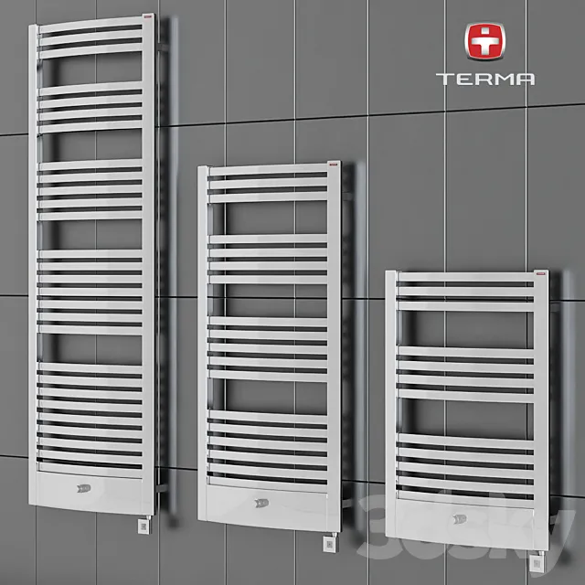 Range of towel rails Terma | Dexter pro 3DModel