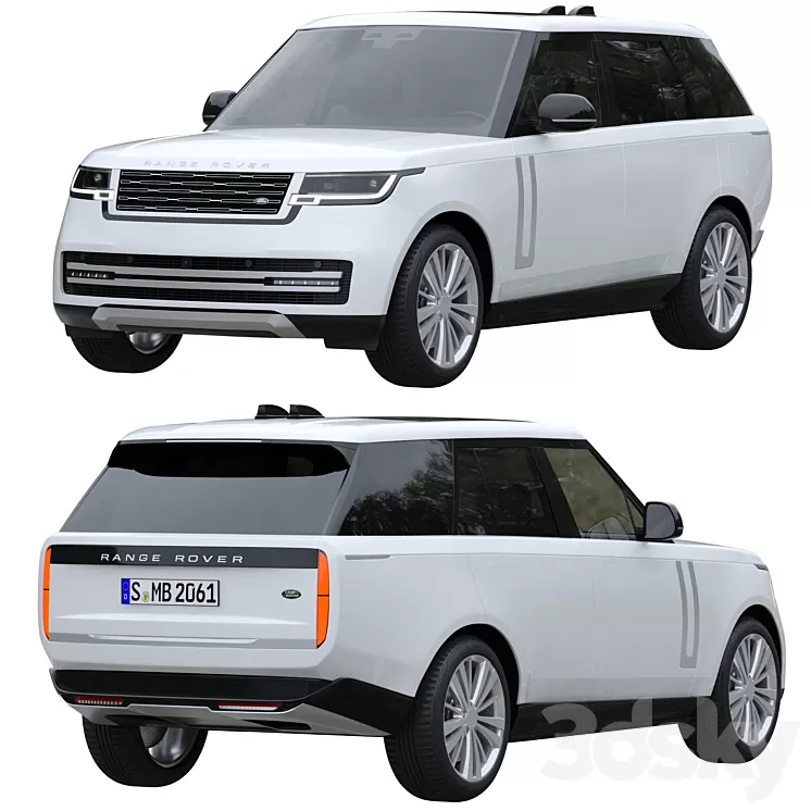 Range Rover 2022 3D Model Free