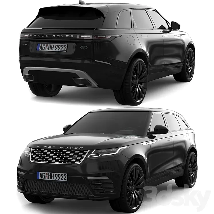 Range rover velar 3D Model