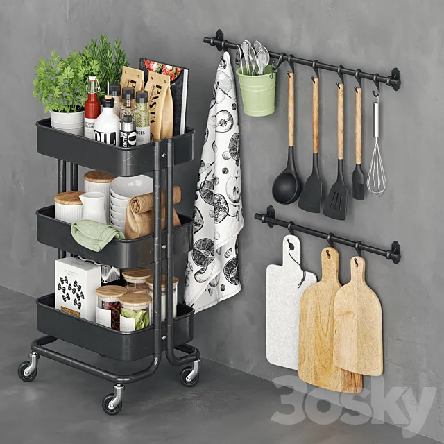 Raskog cooking cart Free Download