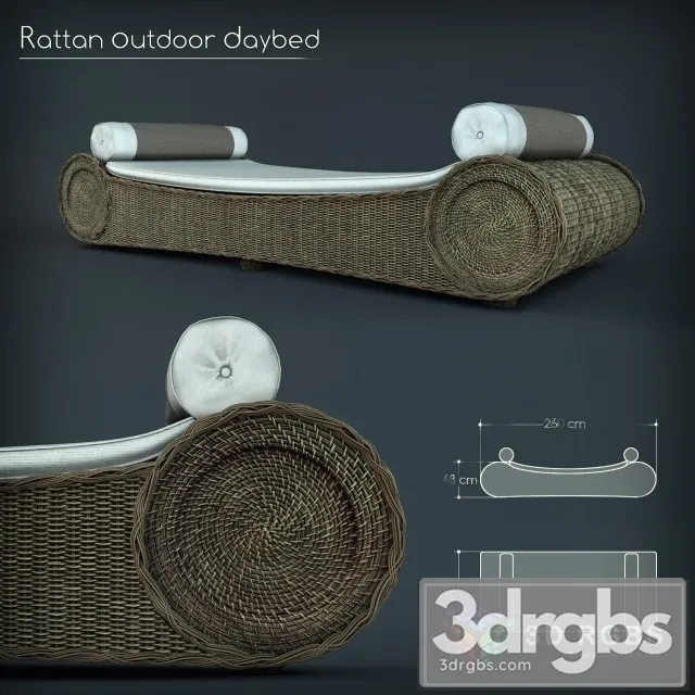 Rattan Outdoor Daybed Free Download
