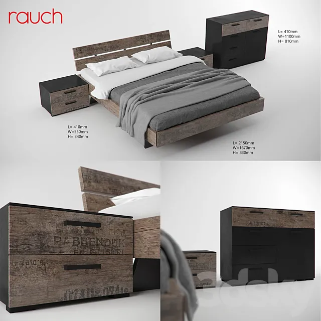 Rauch - Sumatra 3D Model
