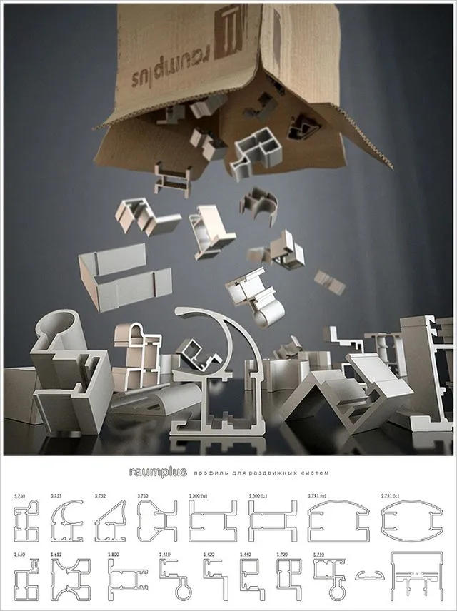 Raumplus profiles 3D Model