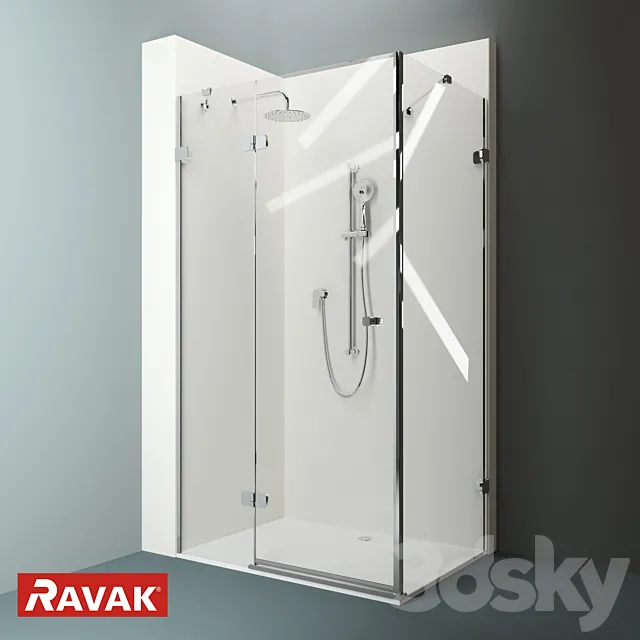 Ravak brilliant BSDPS 3DModel