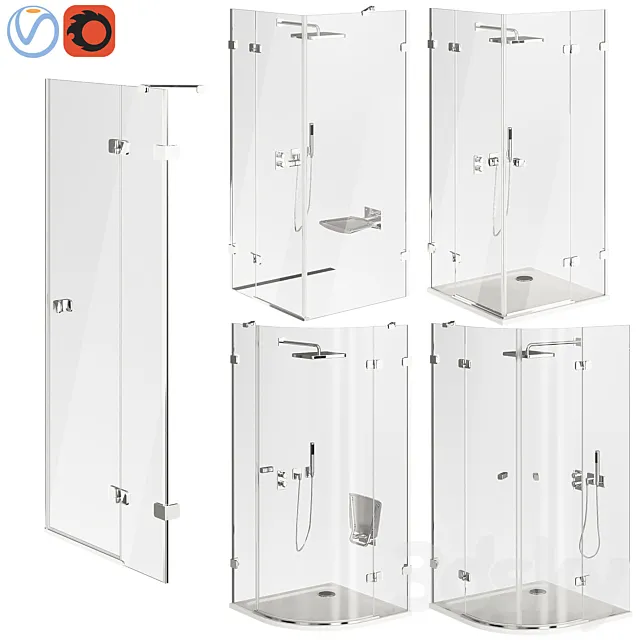 Ravak Brilliant Shower Cabin 3DModel