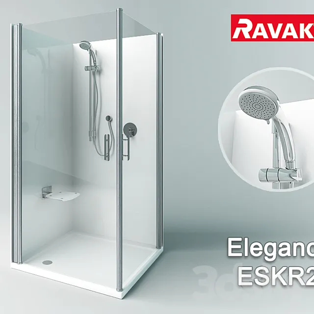 Ravak Elegance ESKR2 3D Model